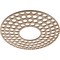 Ekena Millwork Fink Wood Fretwork Pierced Ceiling Medallion, Red Oak, 18"OD x 6 1/2"ID x 1/4"T CMWP18X18X0250FFRO - alternate 4